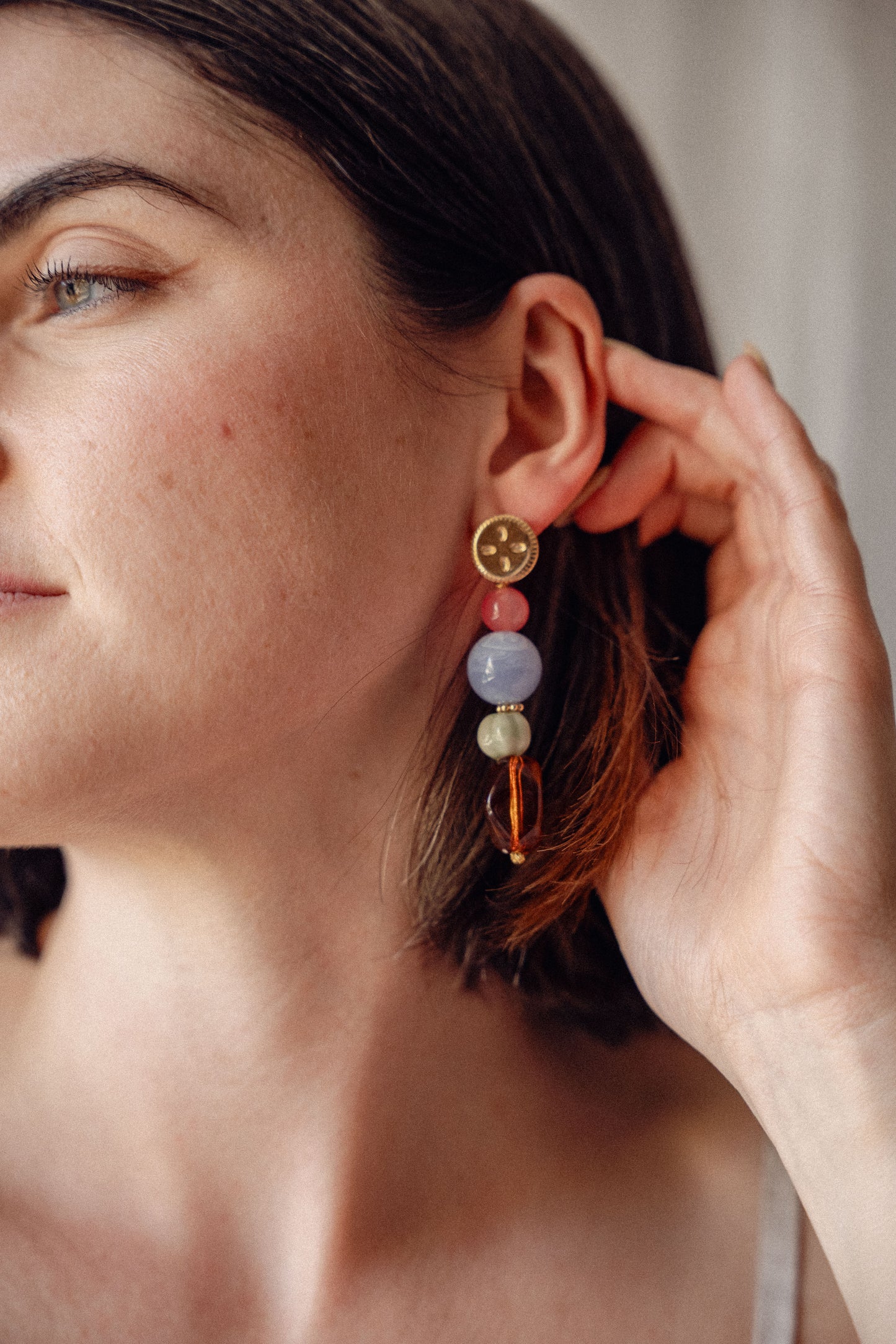 Boucles Tya - Multicolore