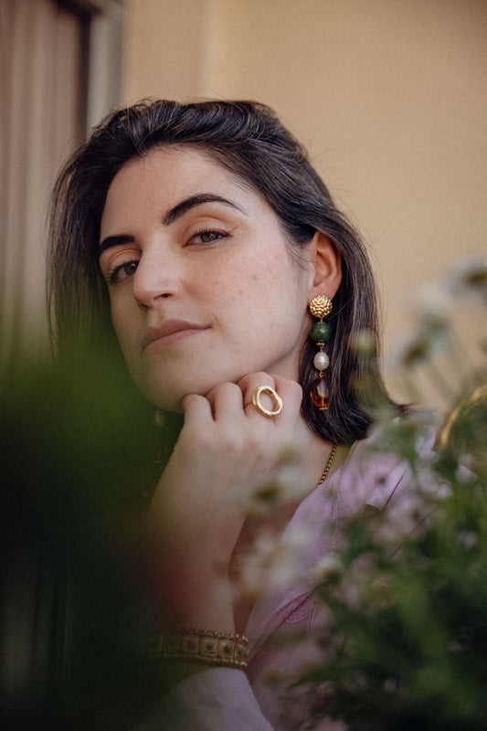 Boucles Roma - Kaki