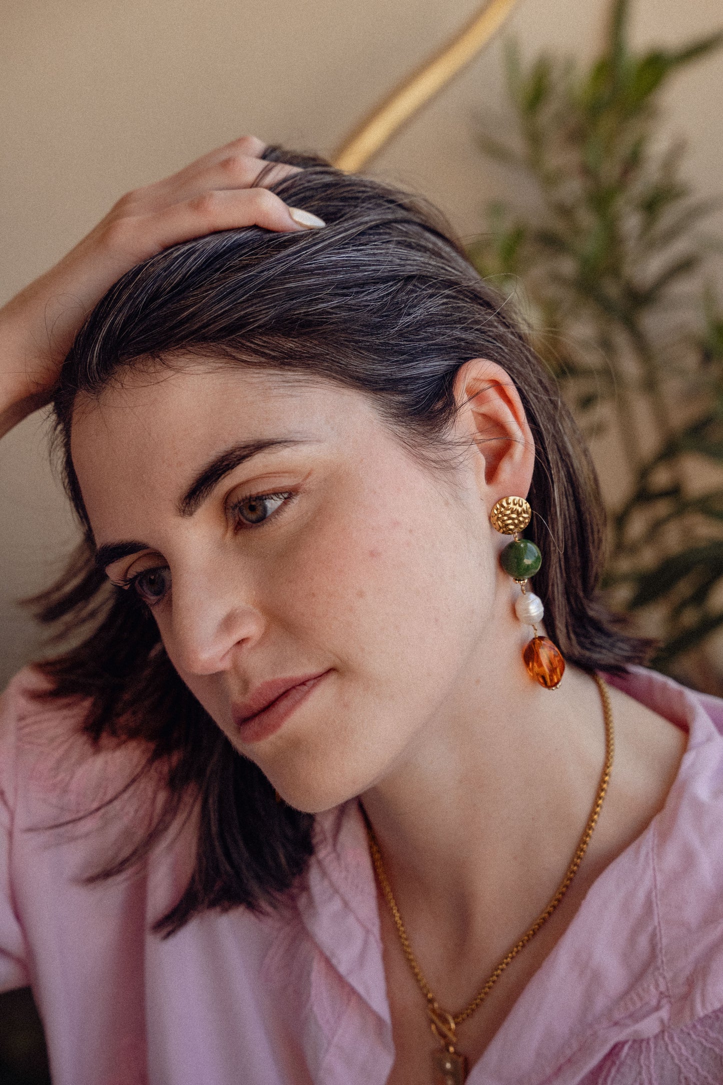 Boucles Roma - Kaki