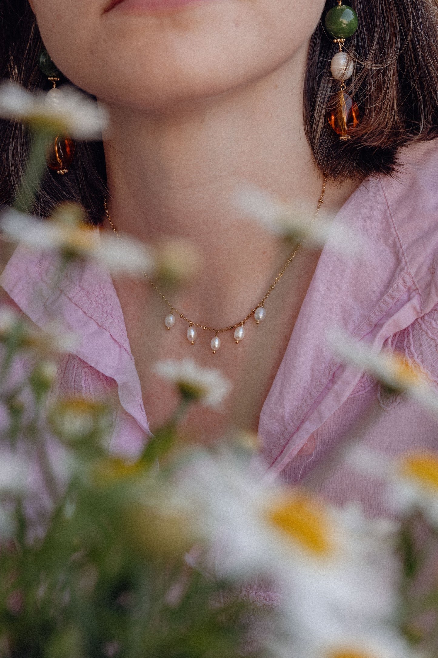 Collier Lola - Perles d'eau douce