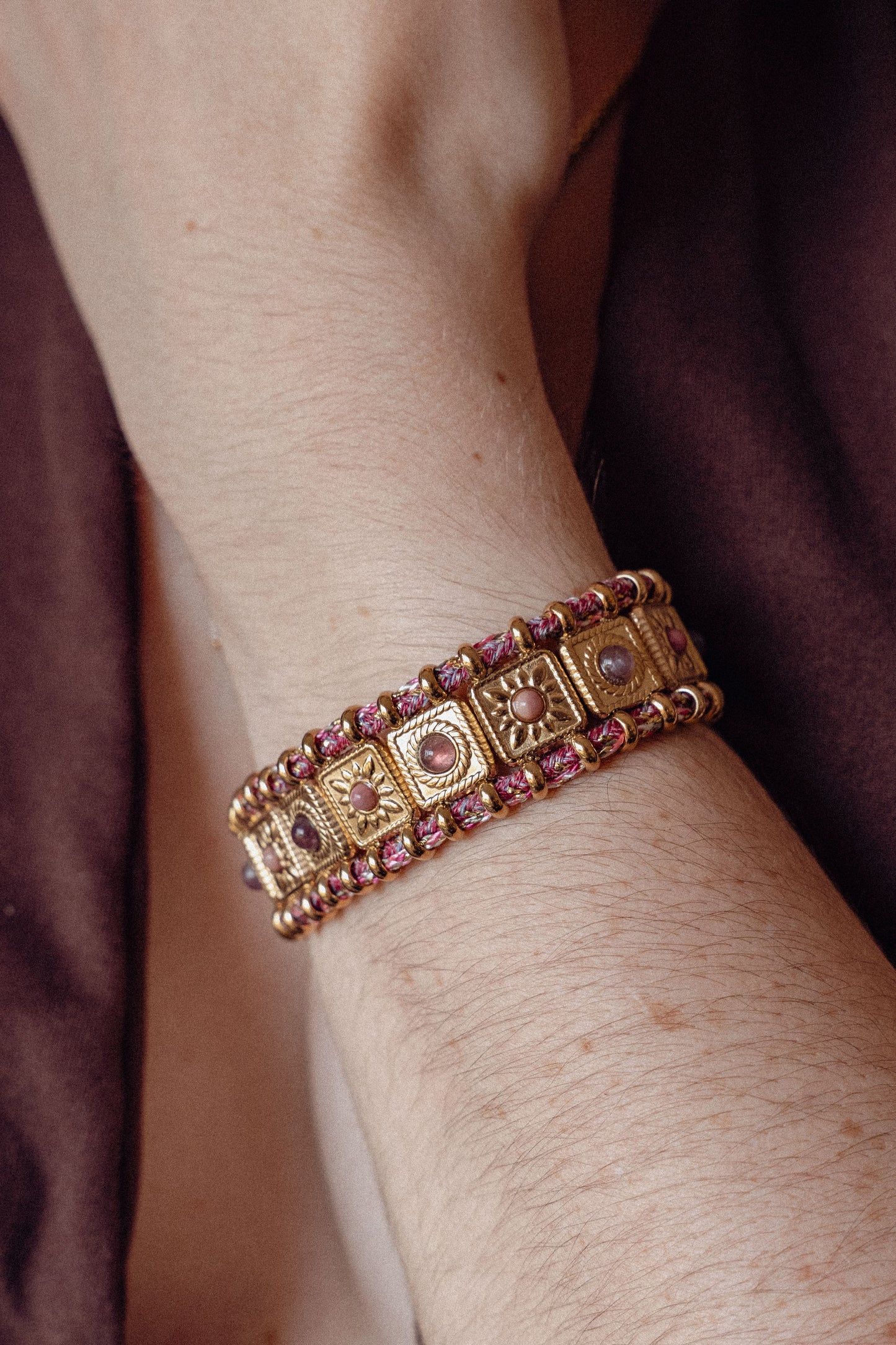 Bracelet Alana - Rose