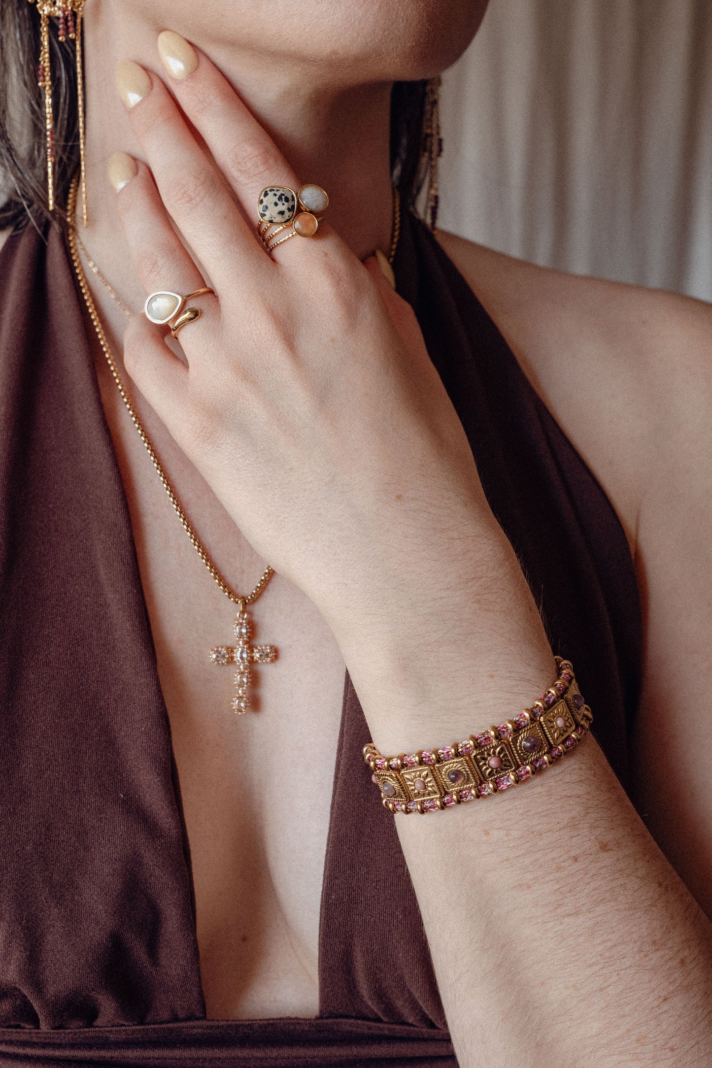 Bracelet Alana - Rose