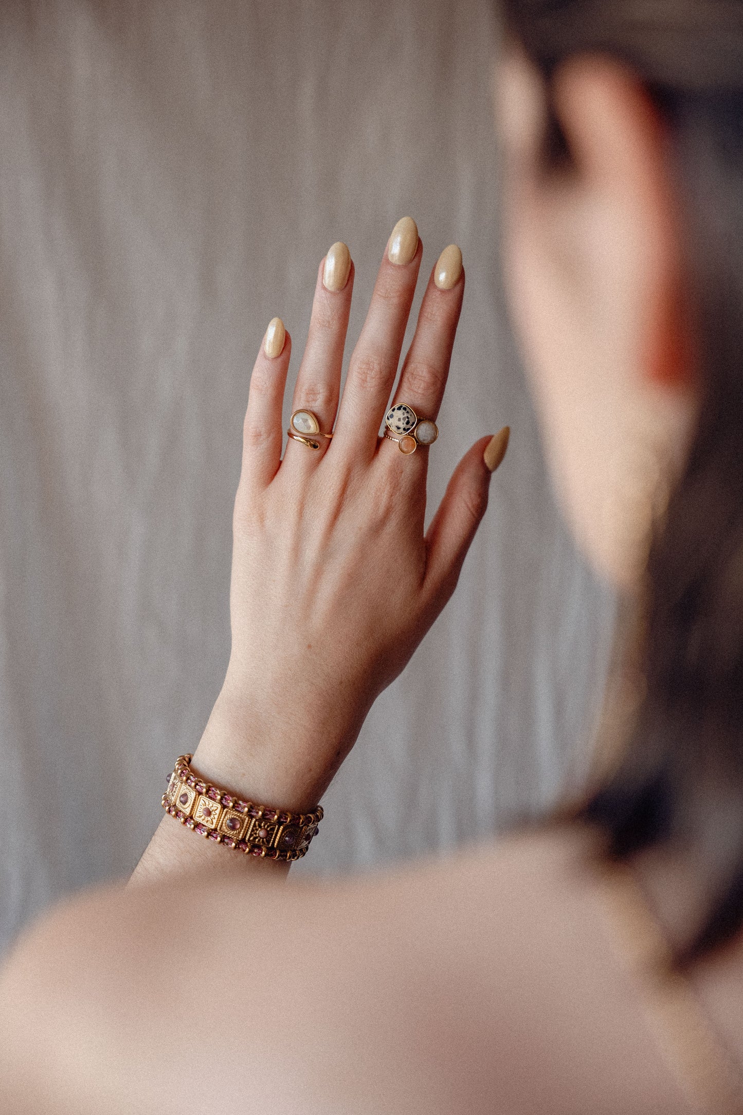 Bague Alessi - Nacre