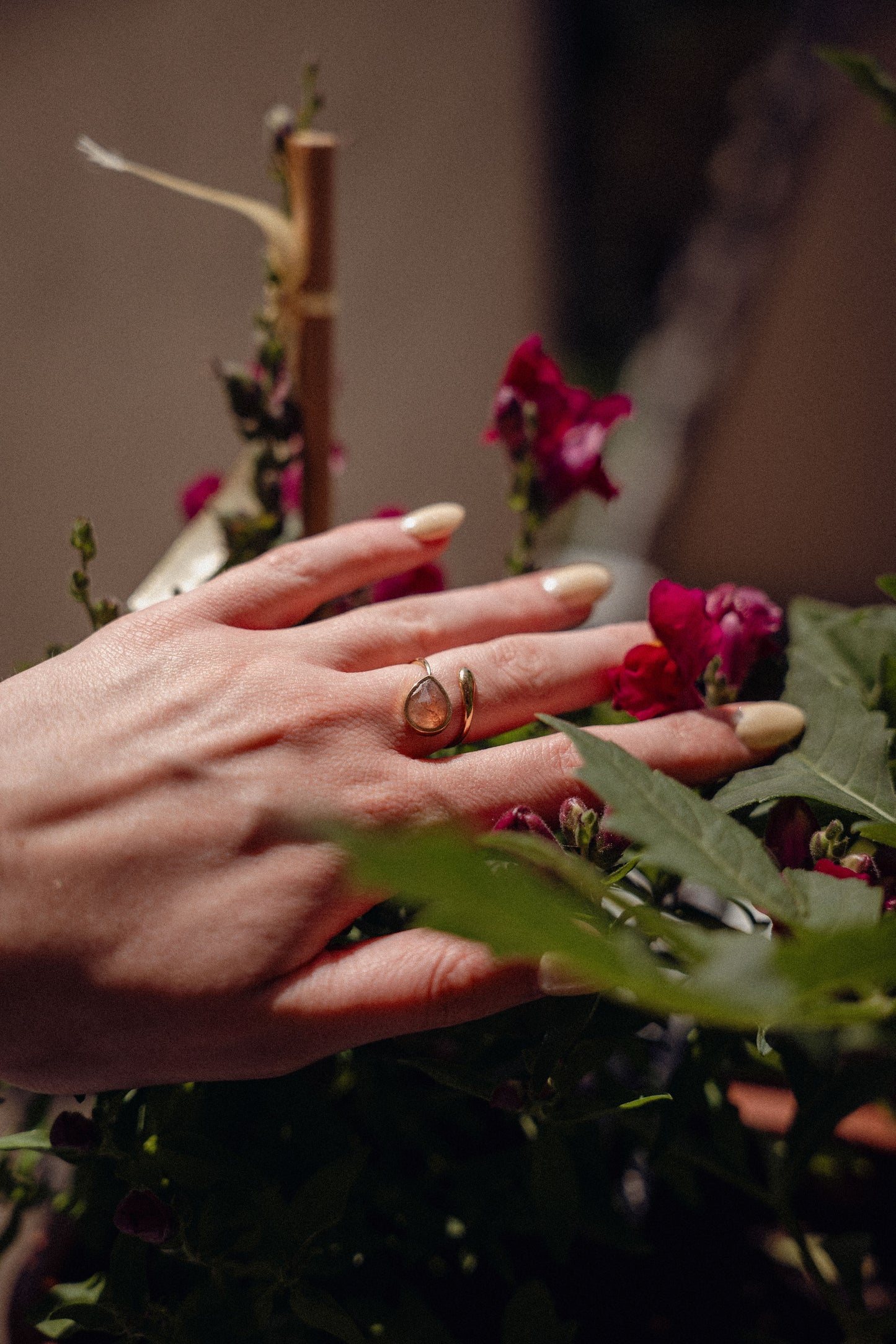 Bague Alessi - Quartz fraise