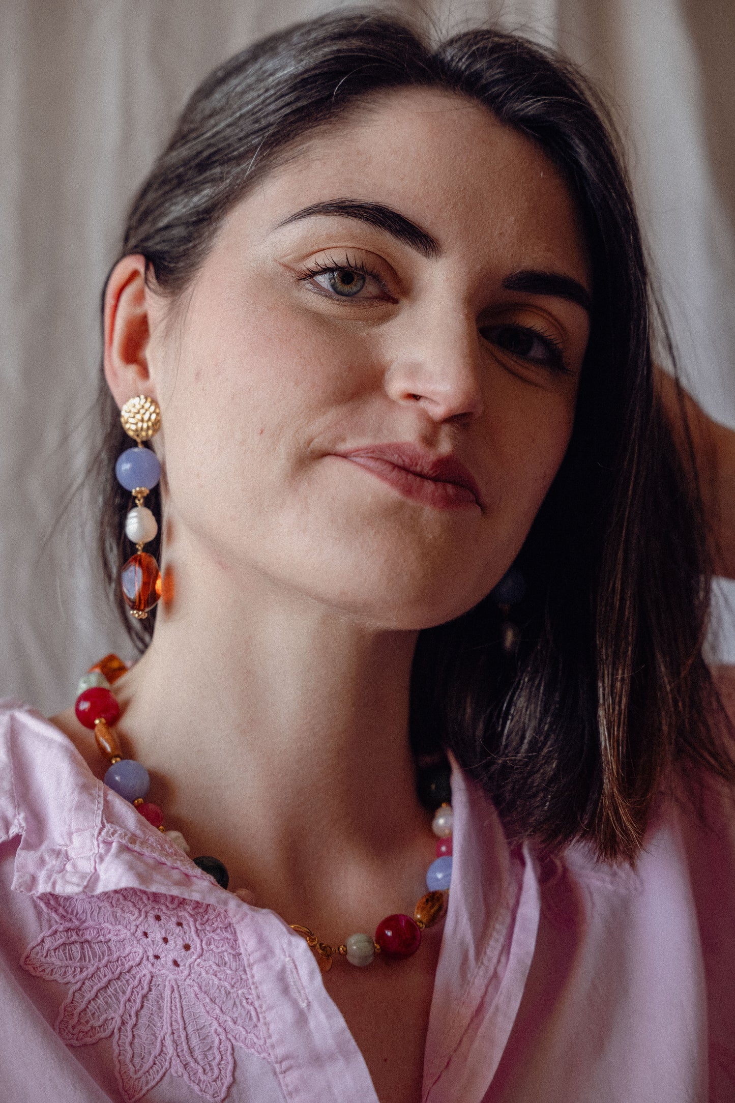 Boucles Roma - Bleu