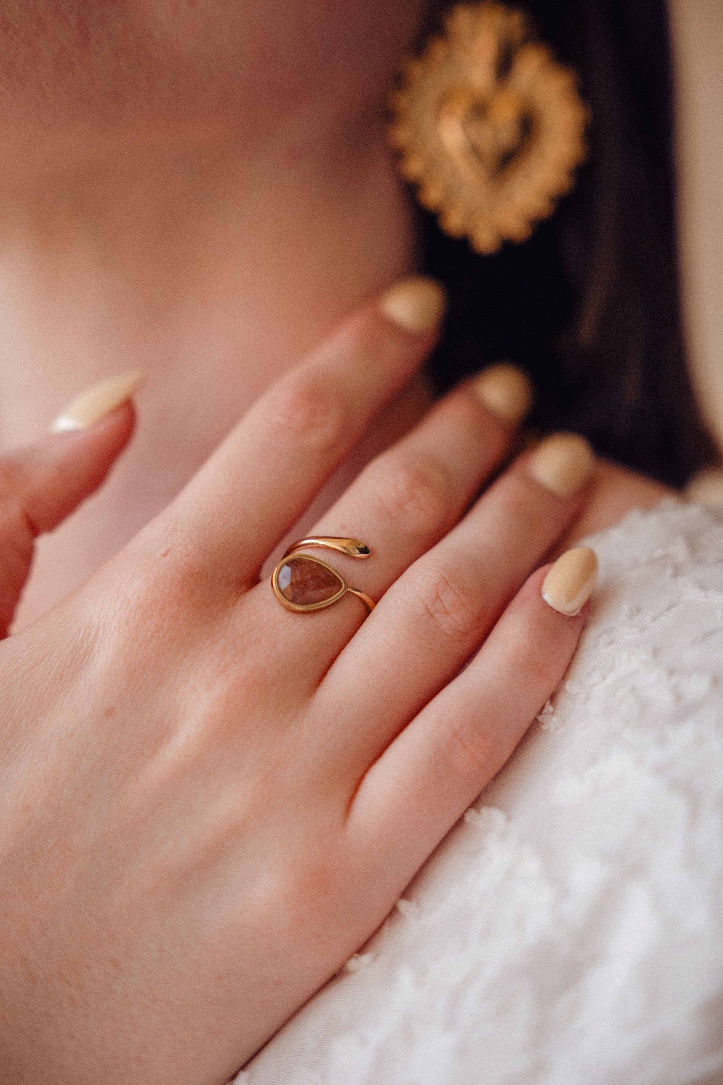 Bague Alessi - Quartz fraise