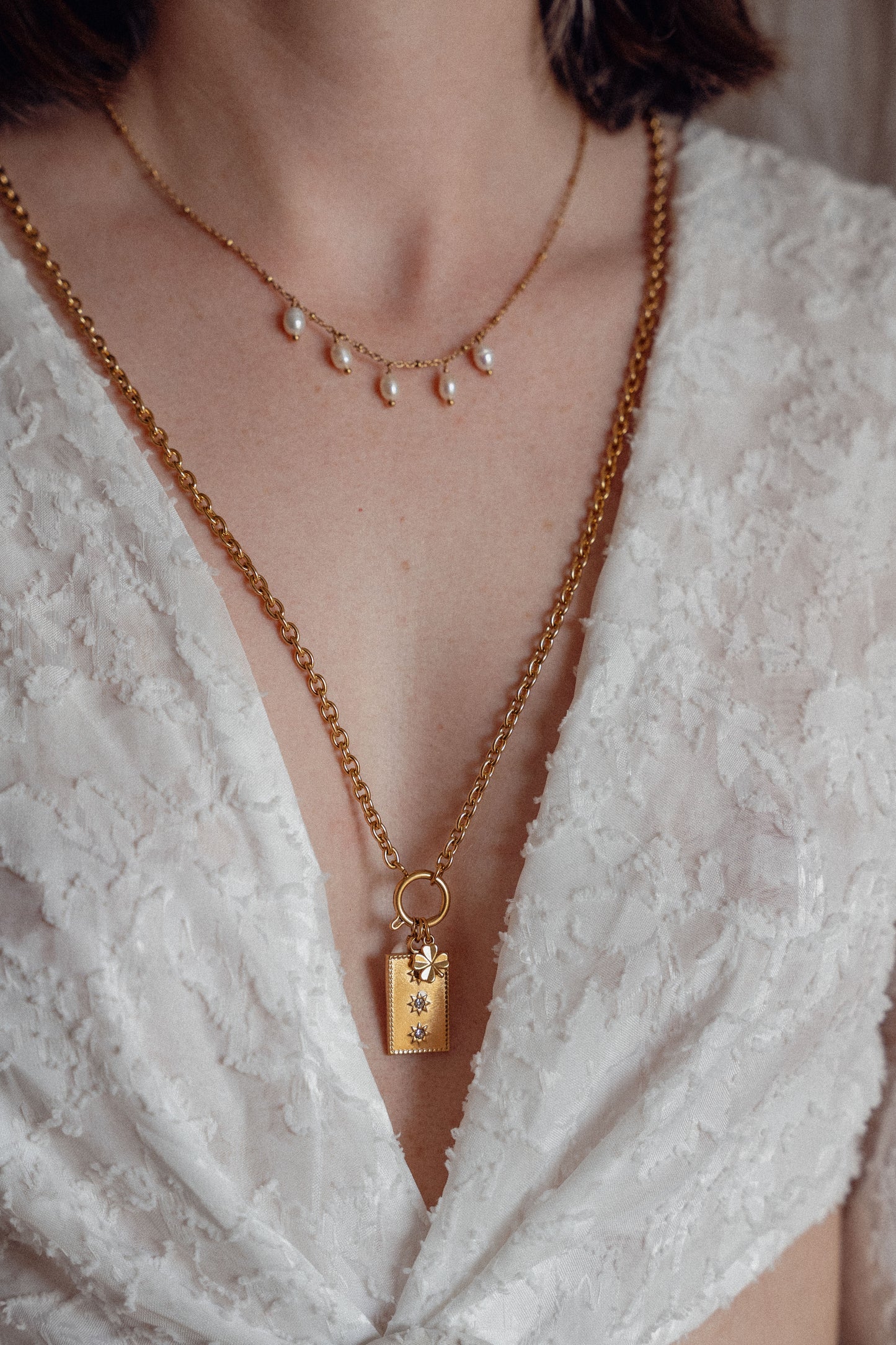 Collier Sautoir Alex (Pendentifs amovibles)