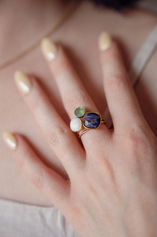 Bague Idriss - Agates
