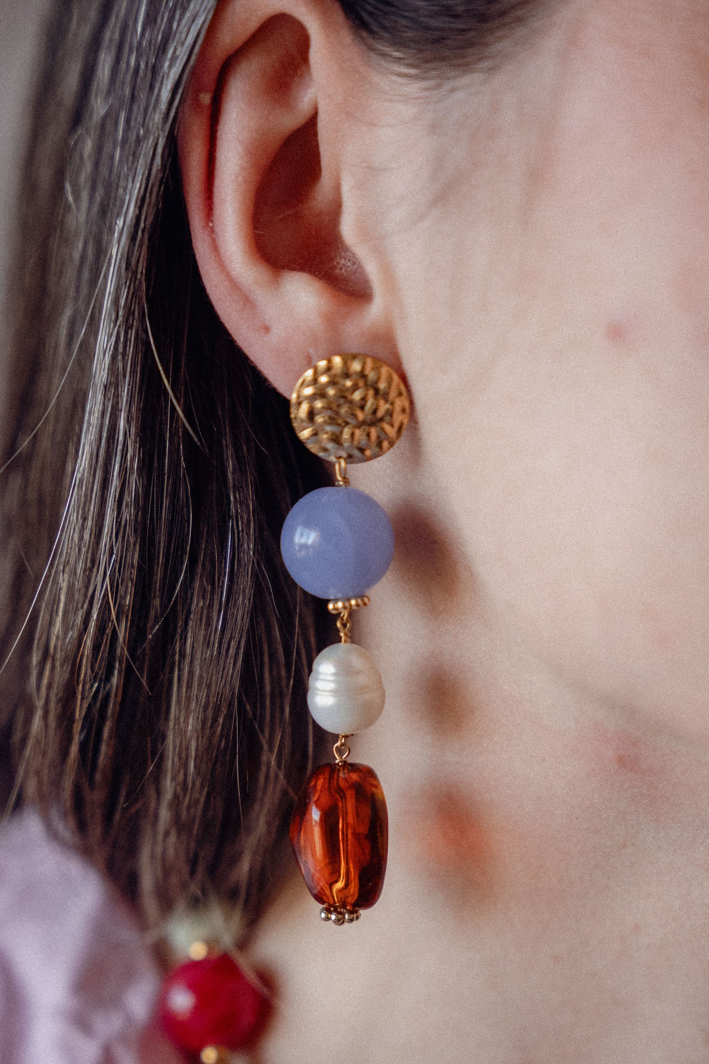 Boucles Roma - Bleu
