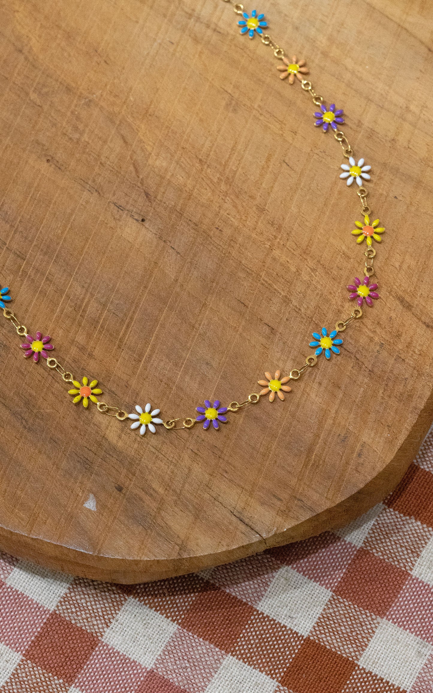 Ras de cou Daisy - Multicolore