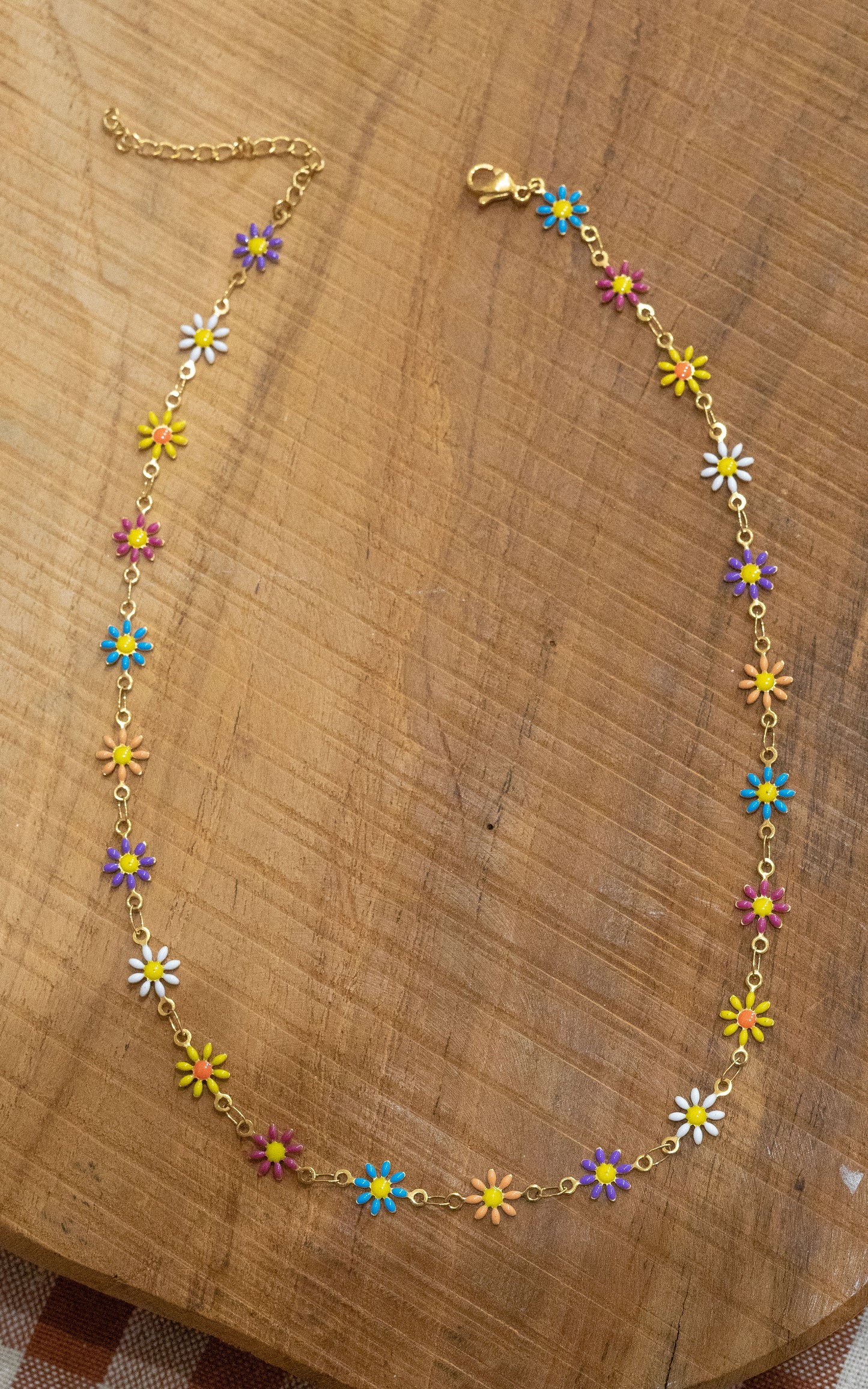 Ras de cou Daisy - Multicolore