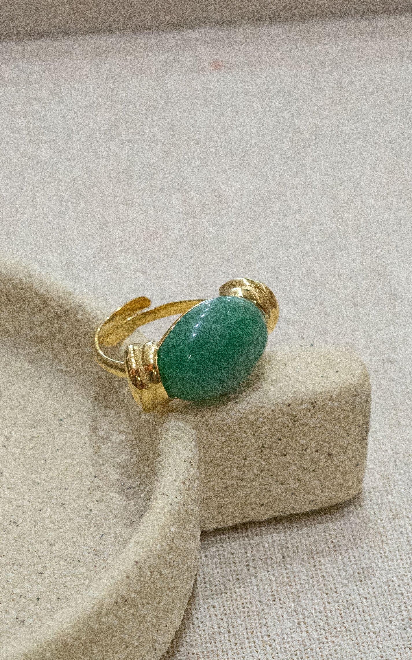 Bague Toundra - Aventurine