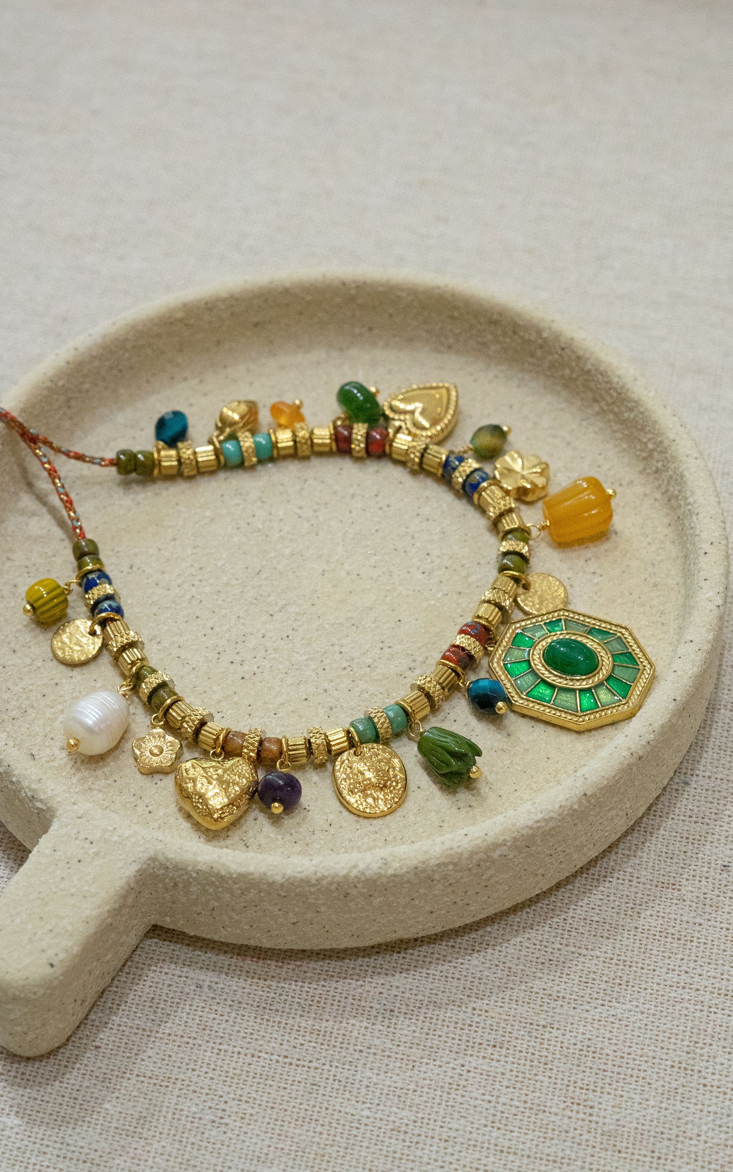 Collier Amina - Multi-pierres