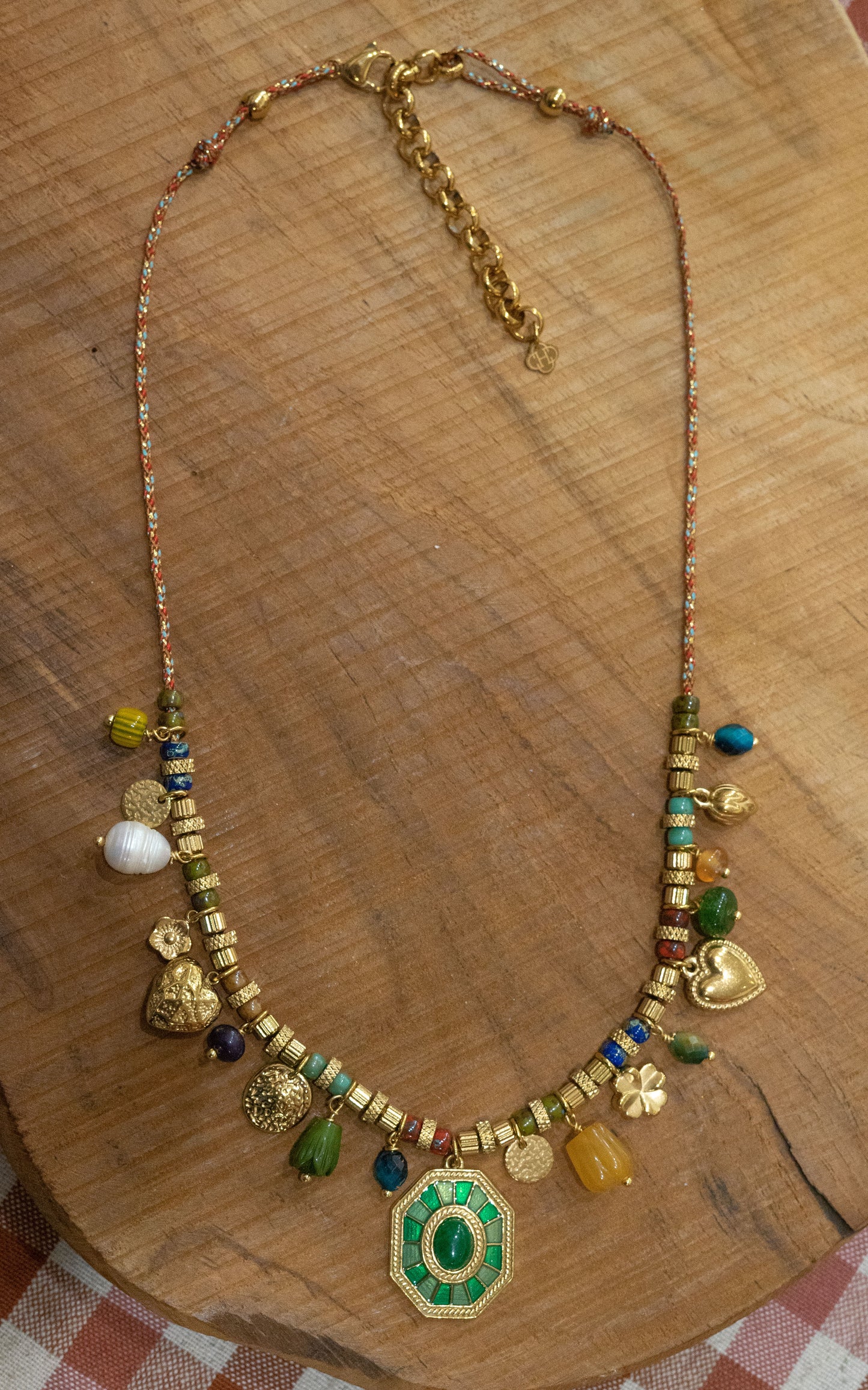Collier Amina - Multi-pierres