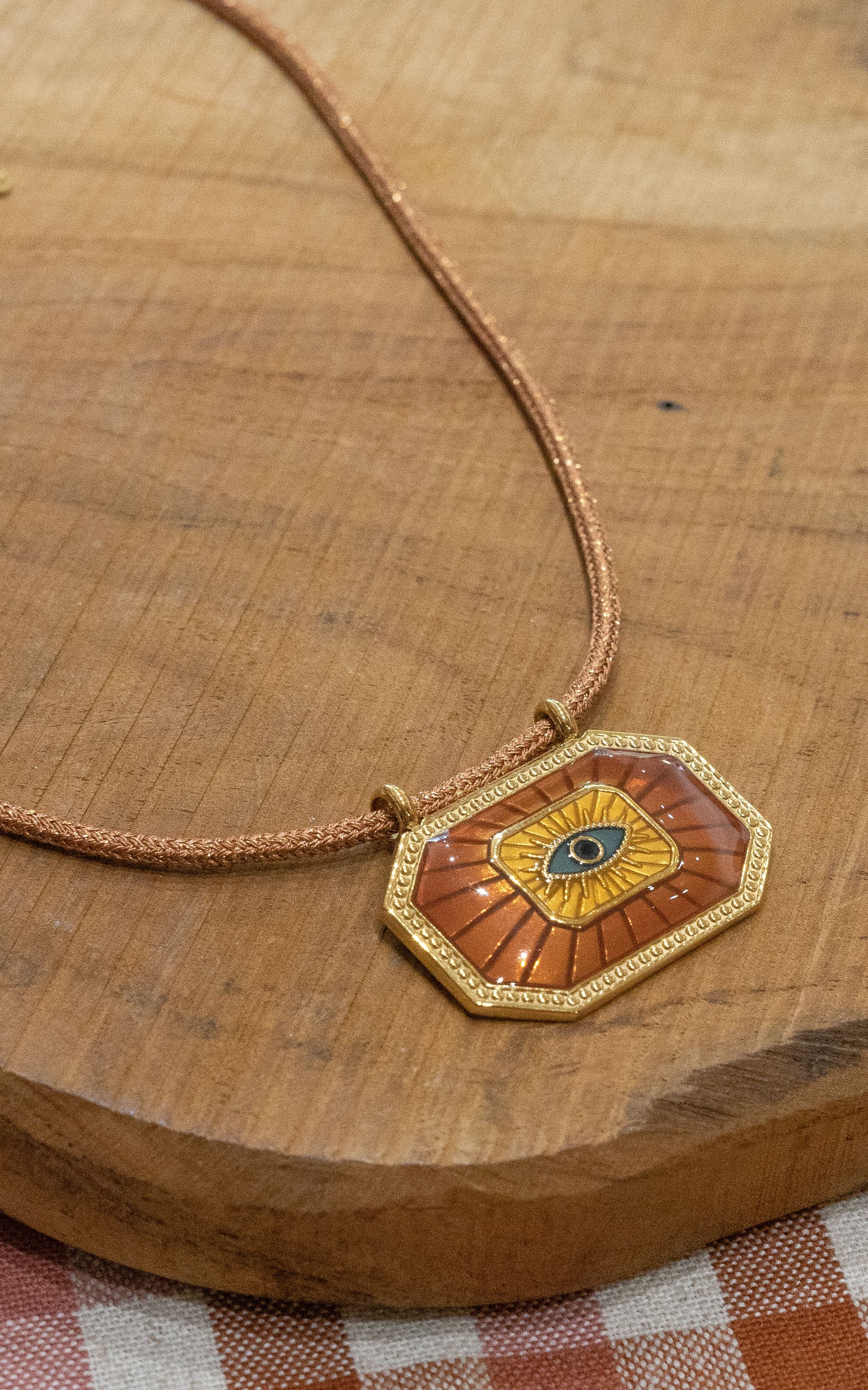 Collier Anjali - Terracotta