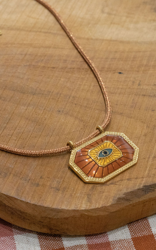 Collier Anjali - Terracotta