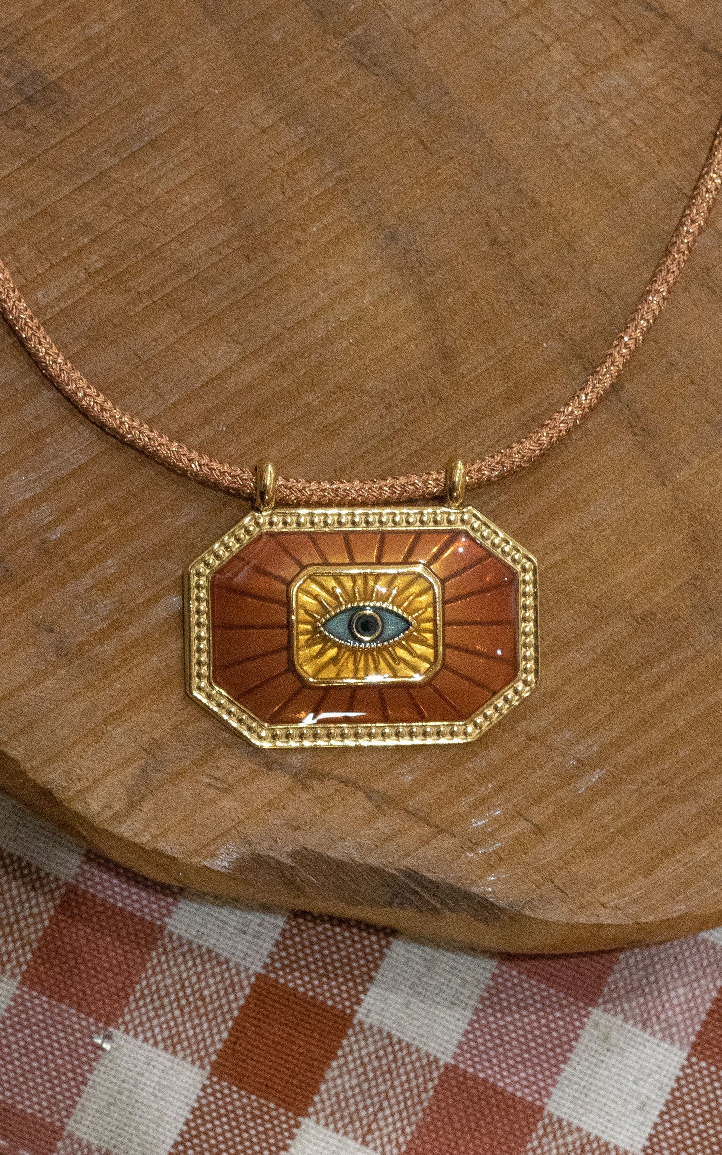 Collier Anjali - Terracotta