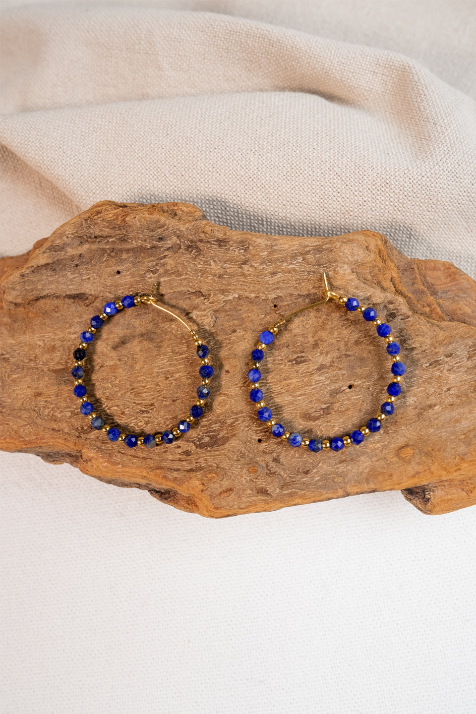 Créoles Nina - Lapis-Lazuli