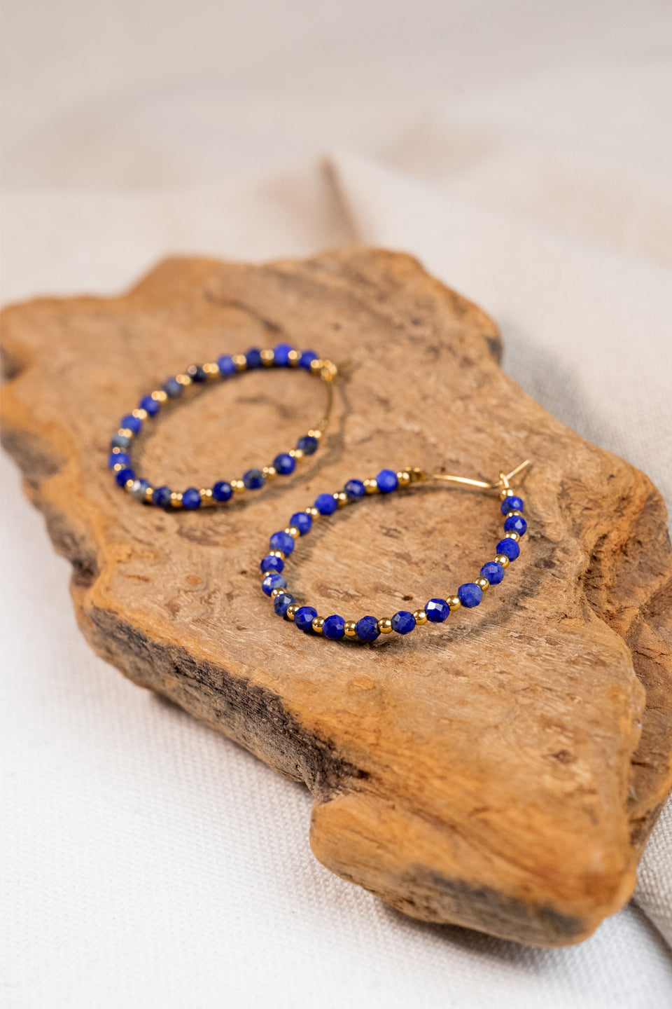 Créoles Nina - Lapis-Lazuli