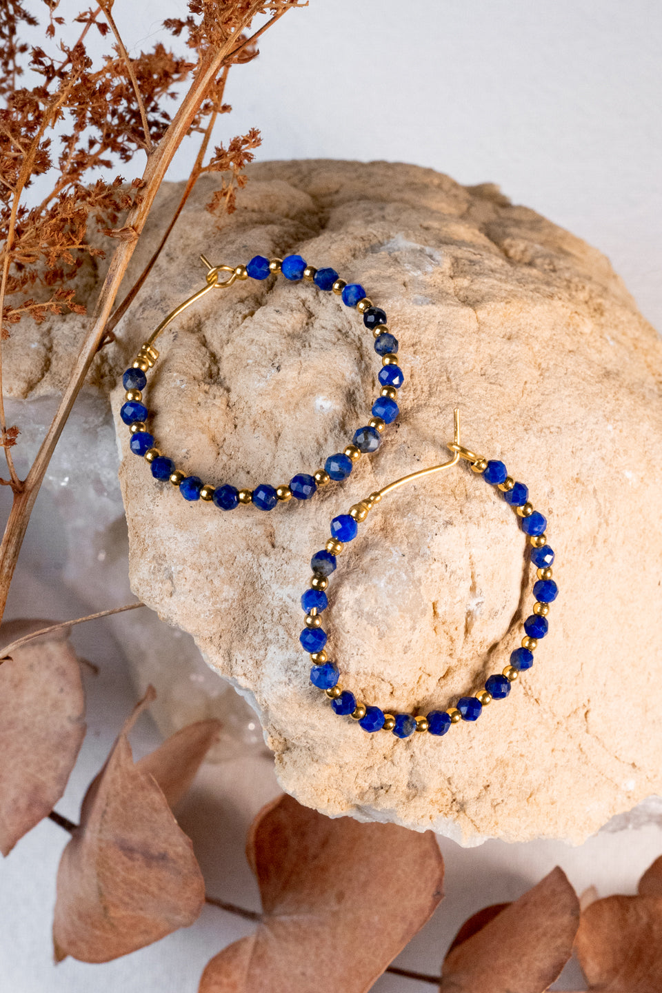 Créoles Nina - Lapis-Lazuli