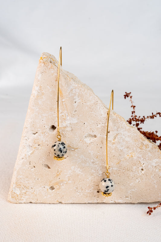 Boucles Osiris - Jaspe dalmatien