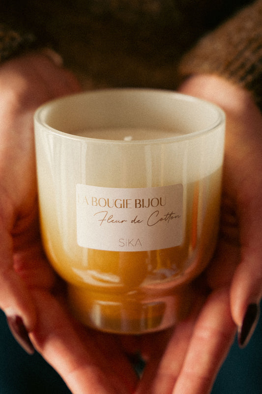 Bougie Bijou - Fleur de Coton