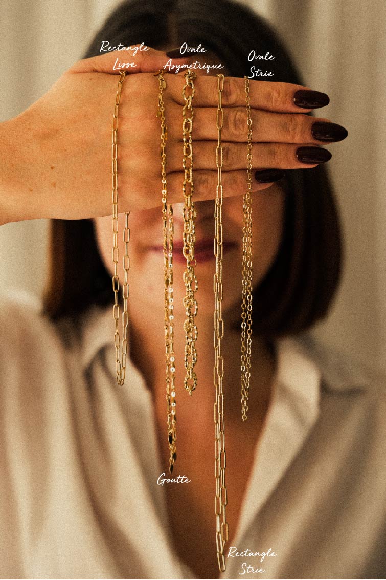 Chaîne personnalisable Tess - A l'unité