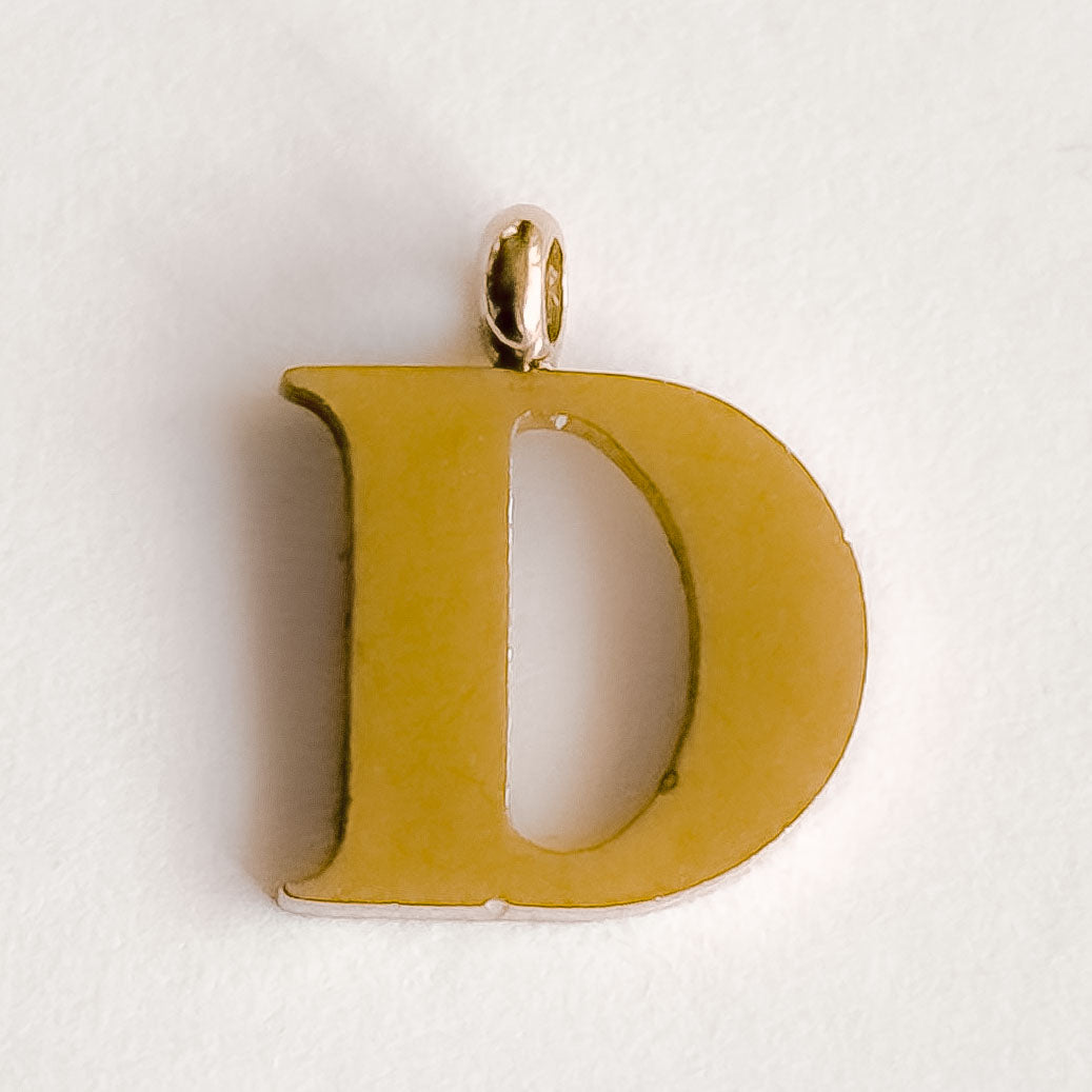 Les pendentifs - Initiales - Personnalisez votre bijou