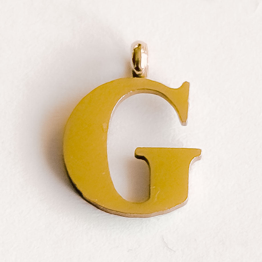 Les pendentifs - Initiales - Personnalisez votre bijou