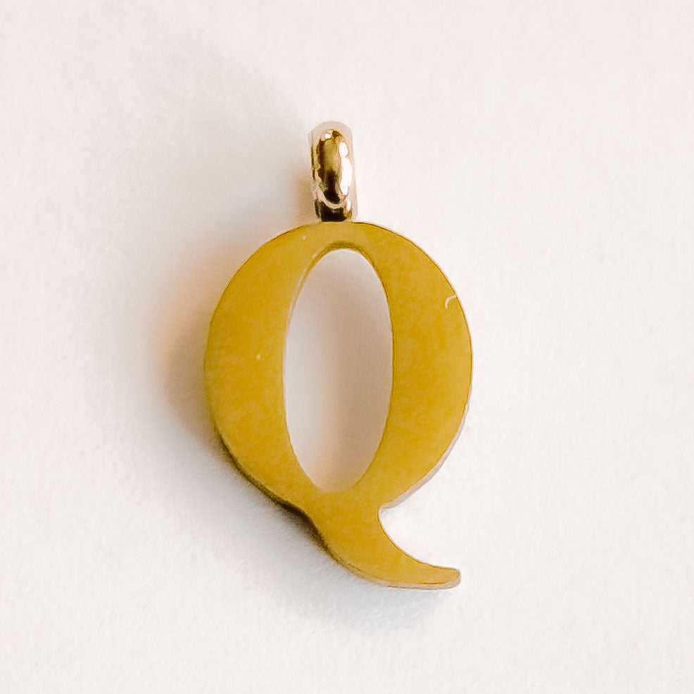 Les pendentifs - Initiales - Personnalisez votre bijou