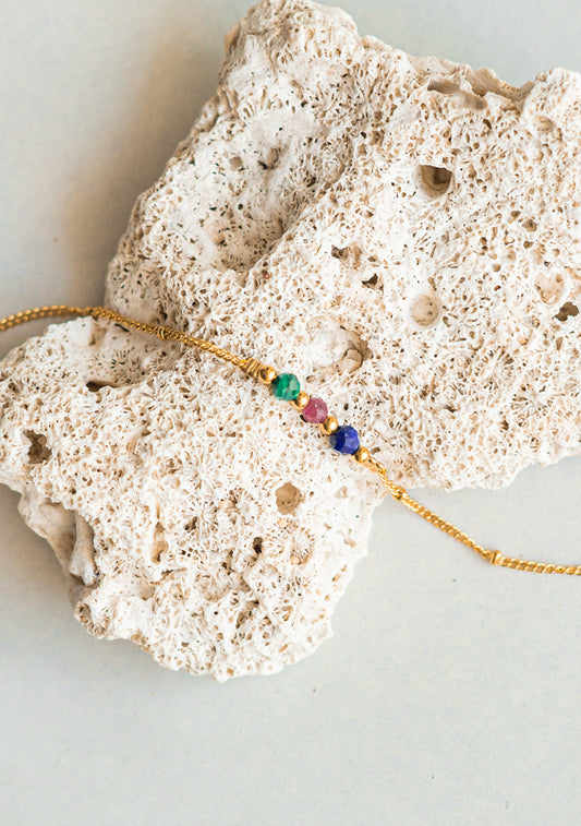 Bracelet Elsa - Multi-pierres vives
