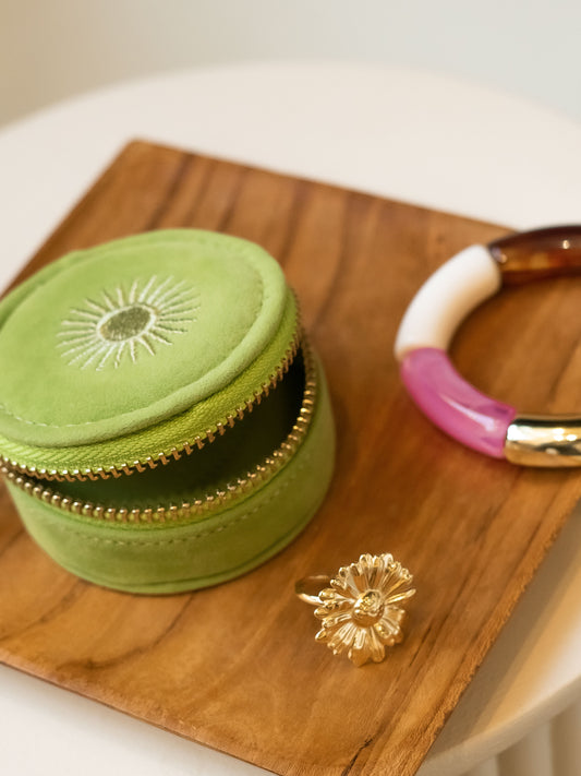 Etui à bijoux de voyage Lili - Vert