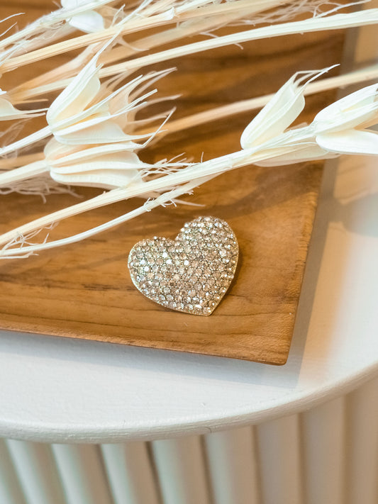 Broche Lovely - Blanc