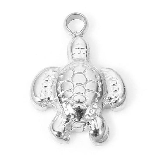 Charms Tortue - Argent