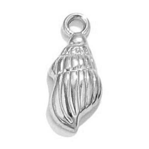 Charms Coquillage conch - Argent