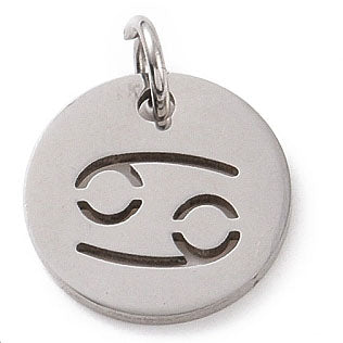 Charms Médaille Cancer Astro - Argent
