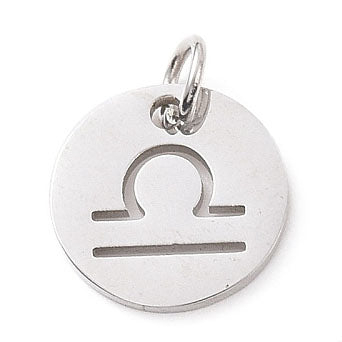 Charms Médaille Balance Astro - Argent