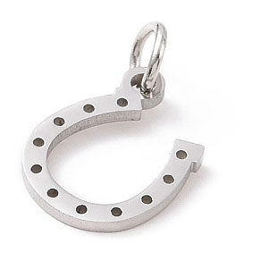 Charms Fer à cheval - Argent