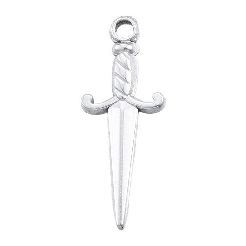 Charms Poignard Couteau Epée - Argent