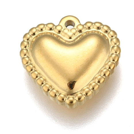 Charms Coeur billes
