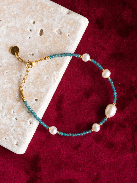 Bracelet Cassian - Apatite