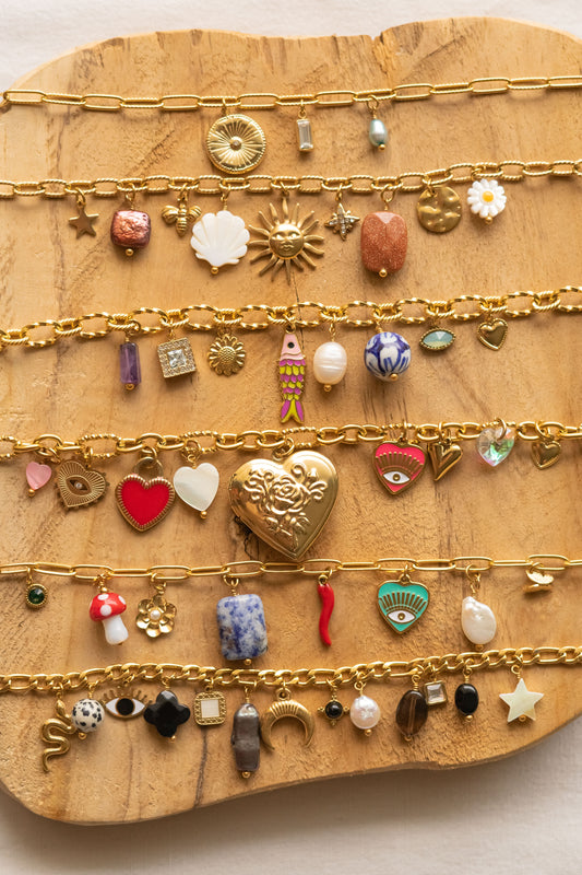 Collier charms à personnaliser