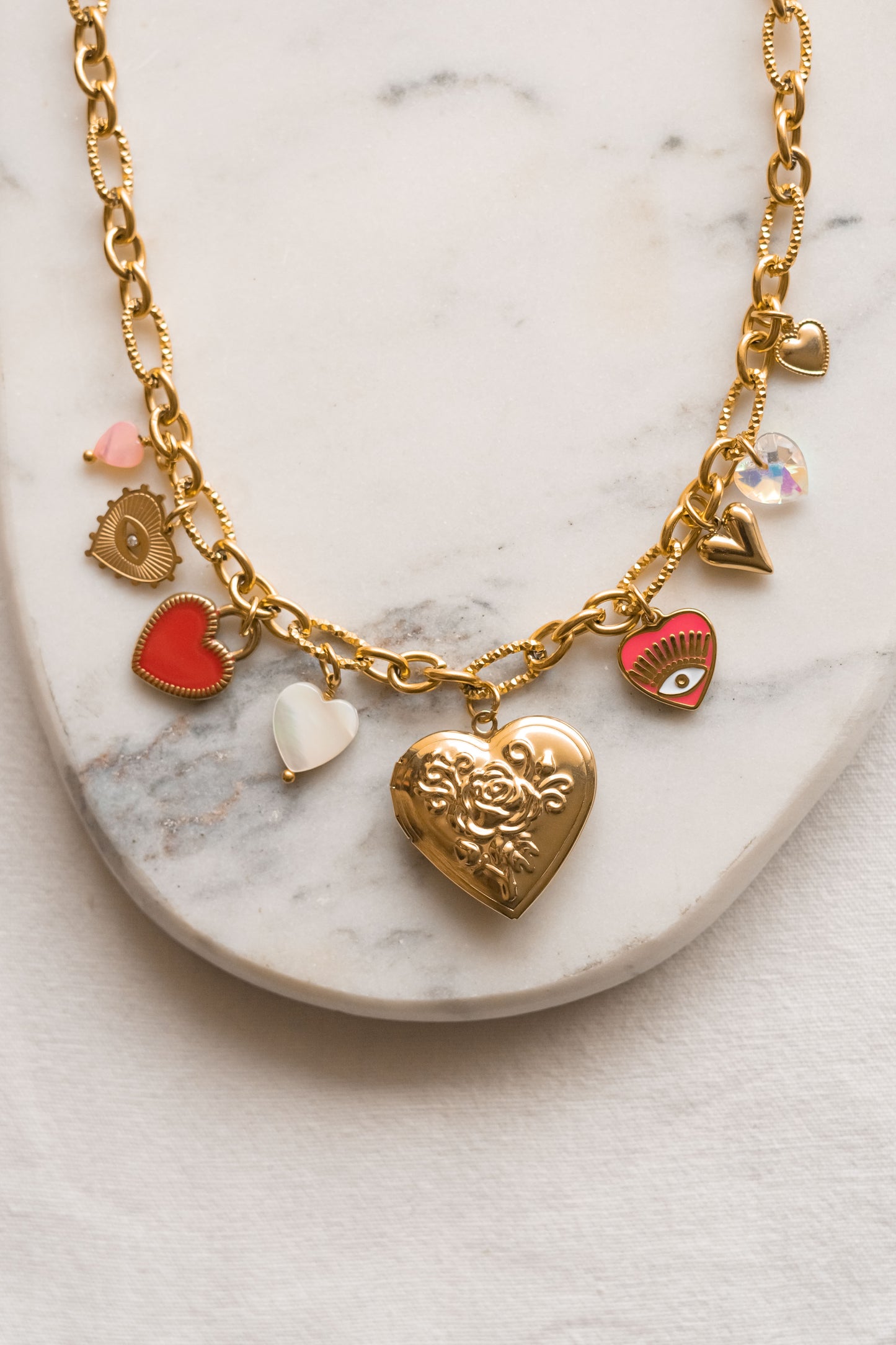 Collier charms à personnaliser