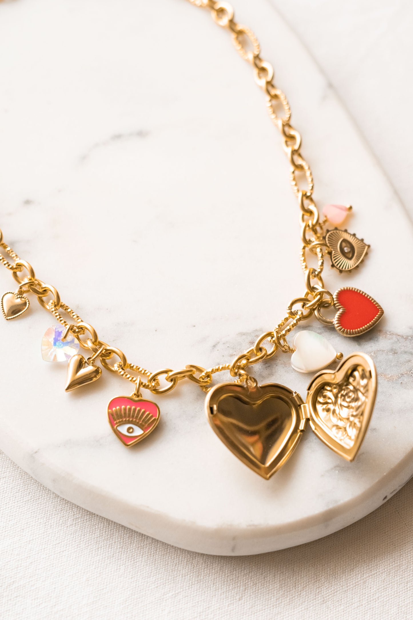 Collier charms à personnaliser
