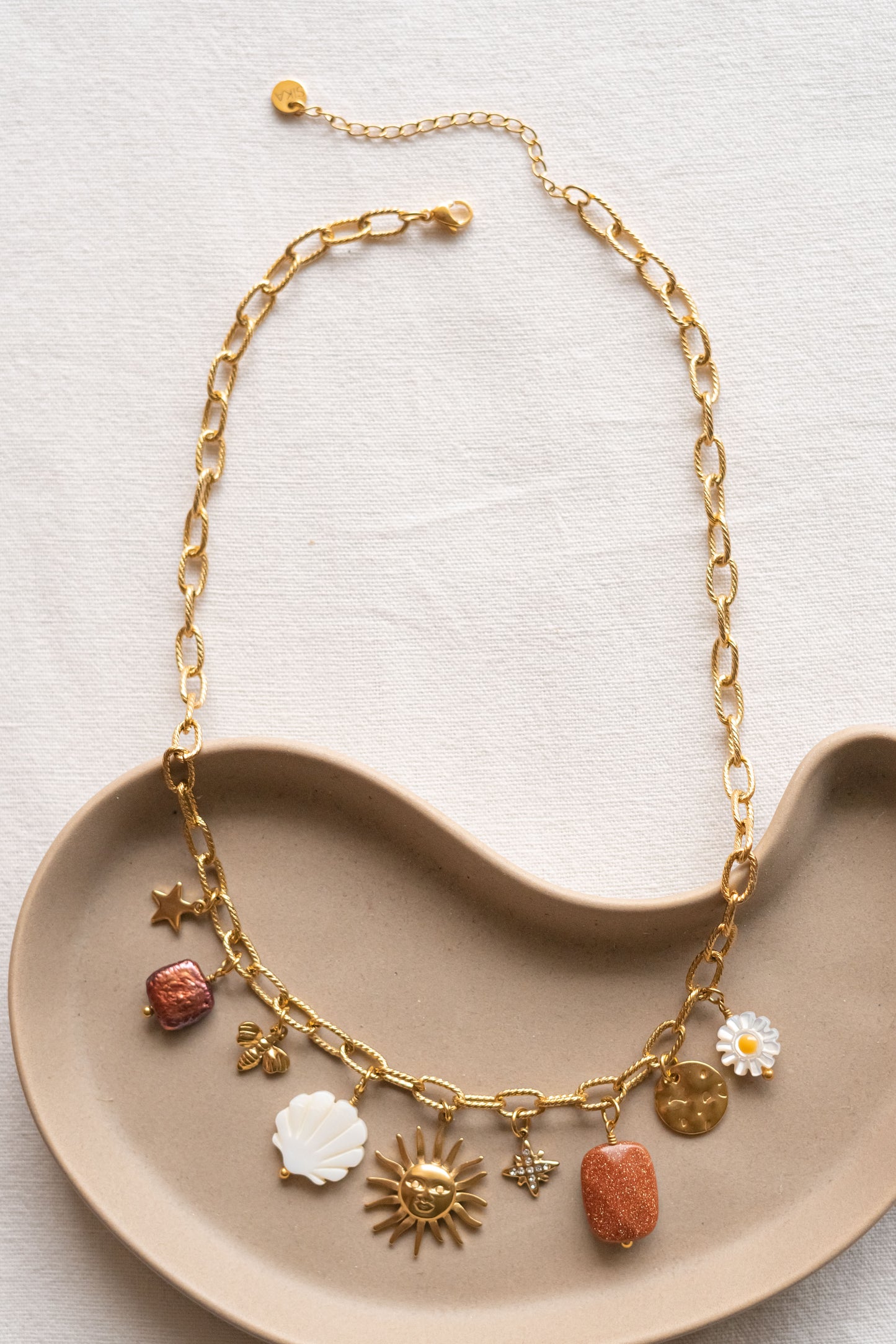 Collier charms à personnaliser