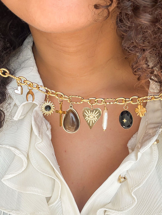 Collier Hanna - Multi-pierres