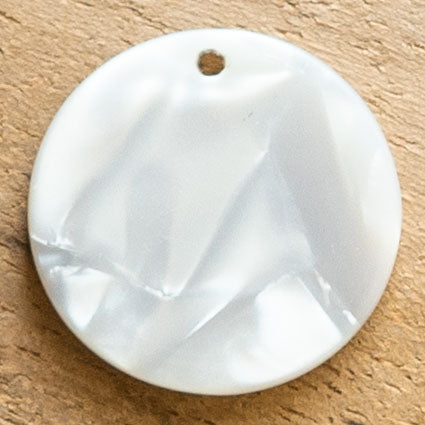 Charms Cercle blanc nacré