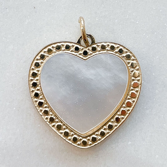 Charms Coeur Nacre