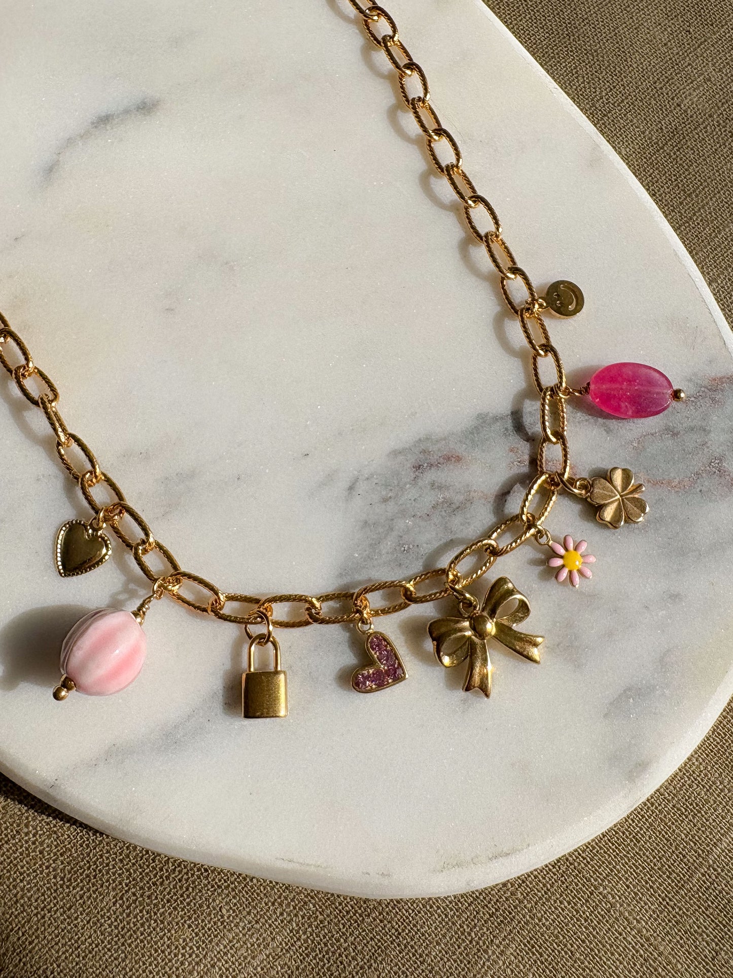 Collier Rosalie - Multi-pierres