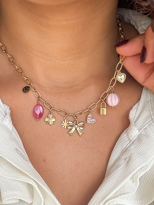 Collier Rosalie - Multi-pierres